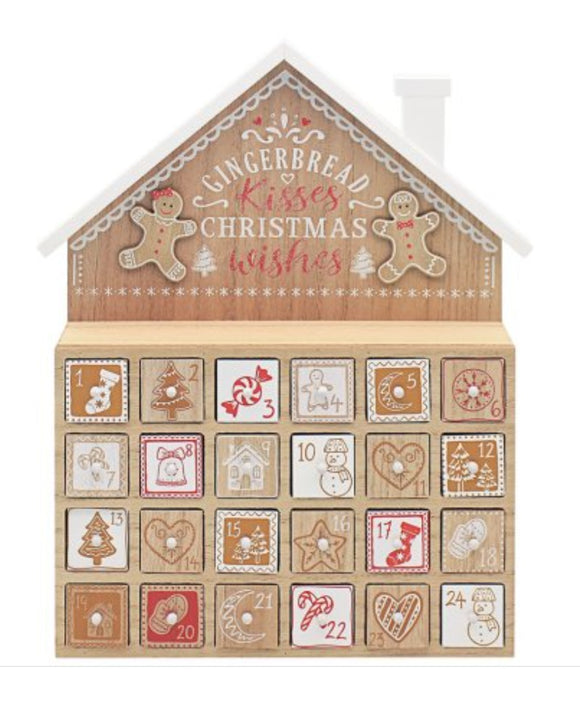 Gingerbread House Advent Calendar 35cm