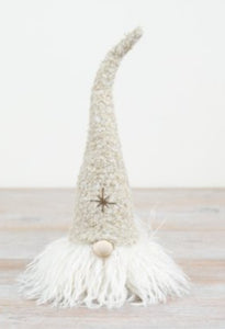 Beige Hat Gonk with Fluffy Beard 22cm