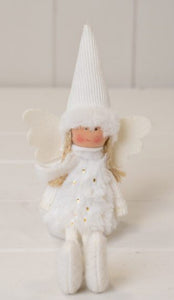 White Christmas Fairy 10cm