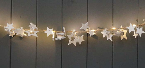 Battery Powered Star LED Light String - 150 cm