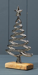 Silver Tree on Base 24.5cm