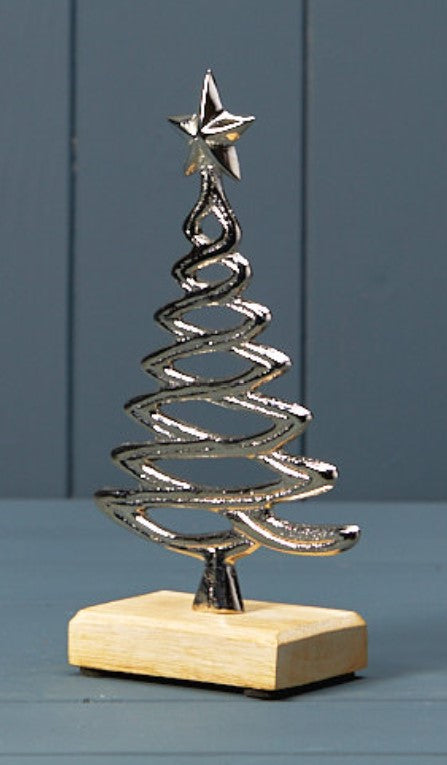 Silver Tree on Base 18.5cm