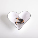 Patterned Small Heart Dish 11cm (Design Options)