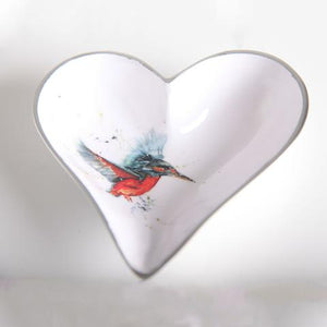 Patterned Small Heart Dish 11cm (Design Options)